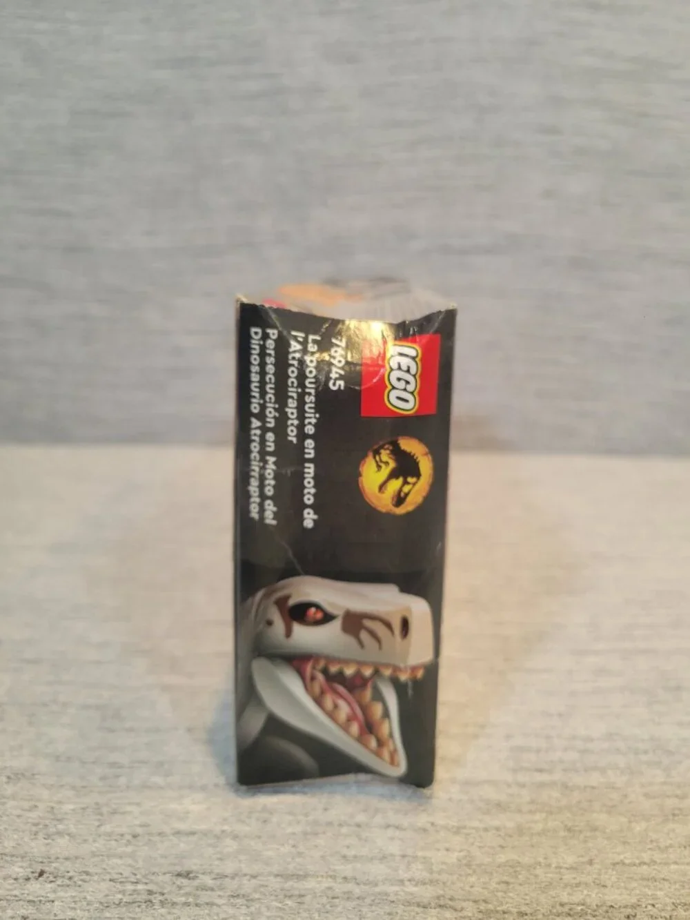 Lego Jurassic Park Atrociraptor Dinosaur: Bike Chase 76945